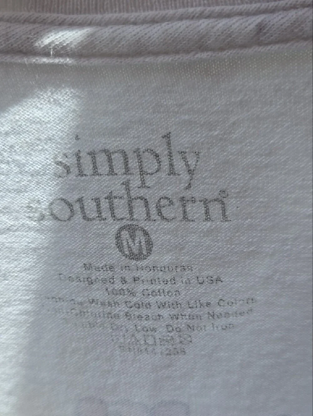 Simply Southern White & Pink Spiral Tie-Dye Long Sleeve Tee